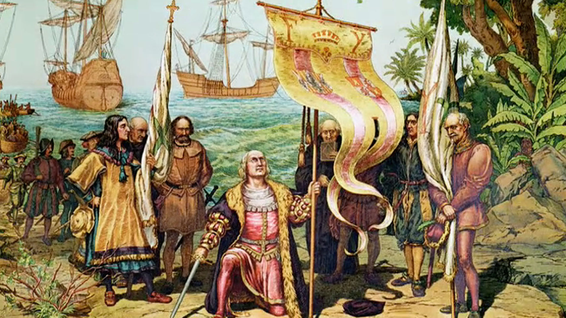 christopher columbus discovered america