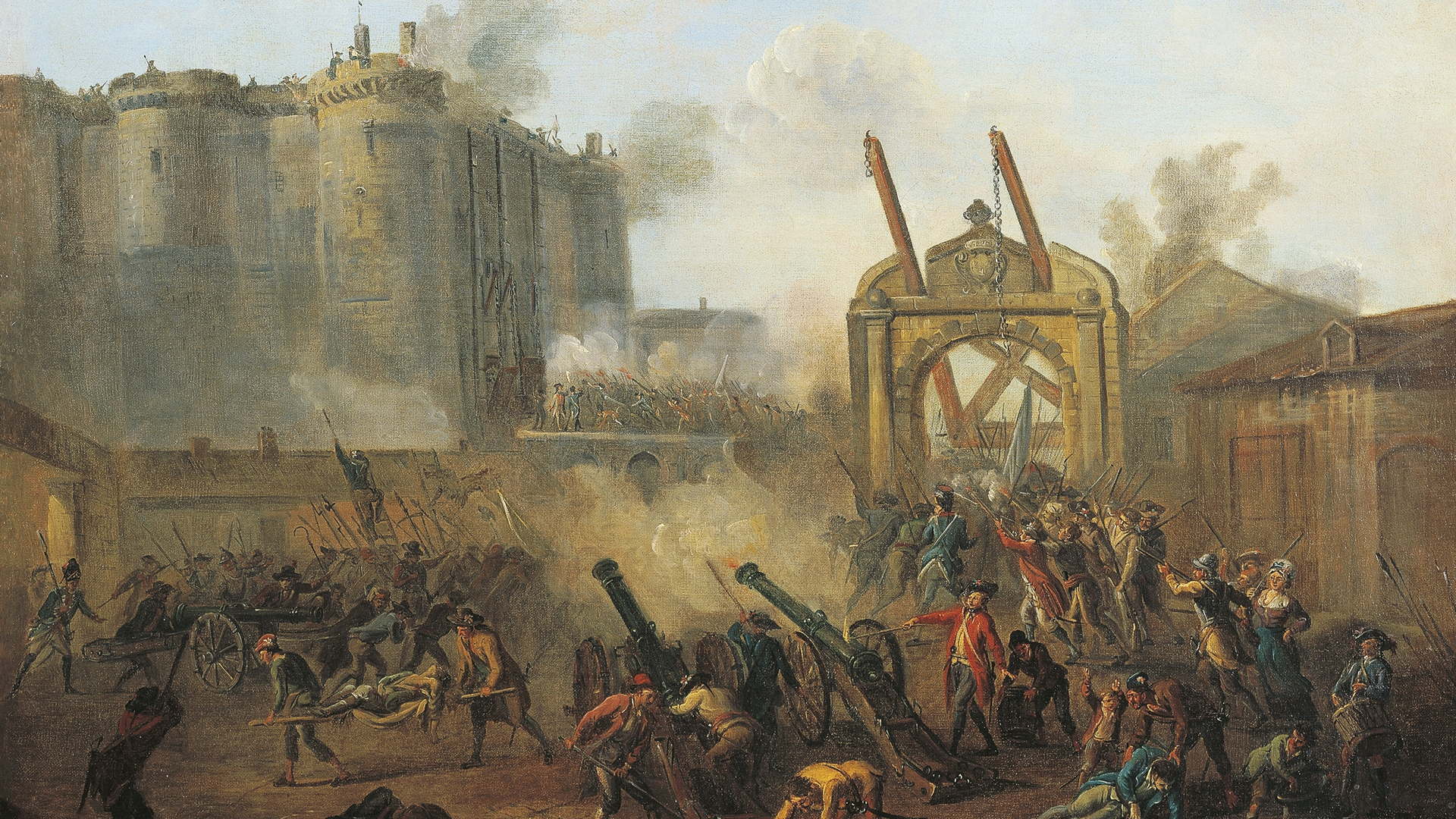 France-History- The Bastille was a fortress-prison in Paris, known