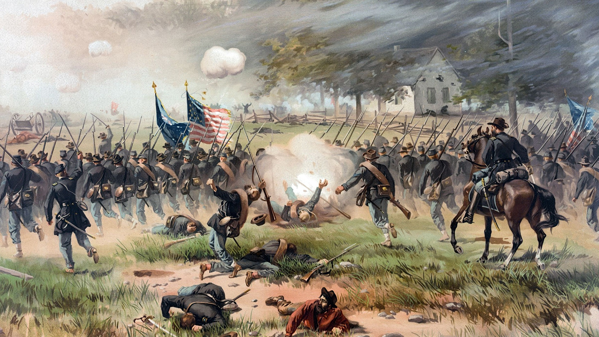 Battle of Antietam breaks out, September 17, 1862