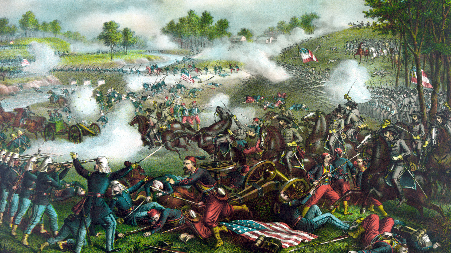 First Battle of Bull Run in the American Civil War