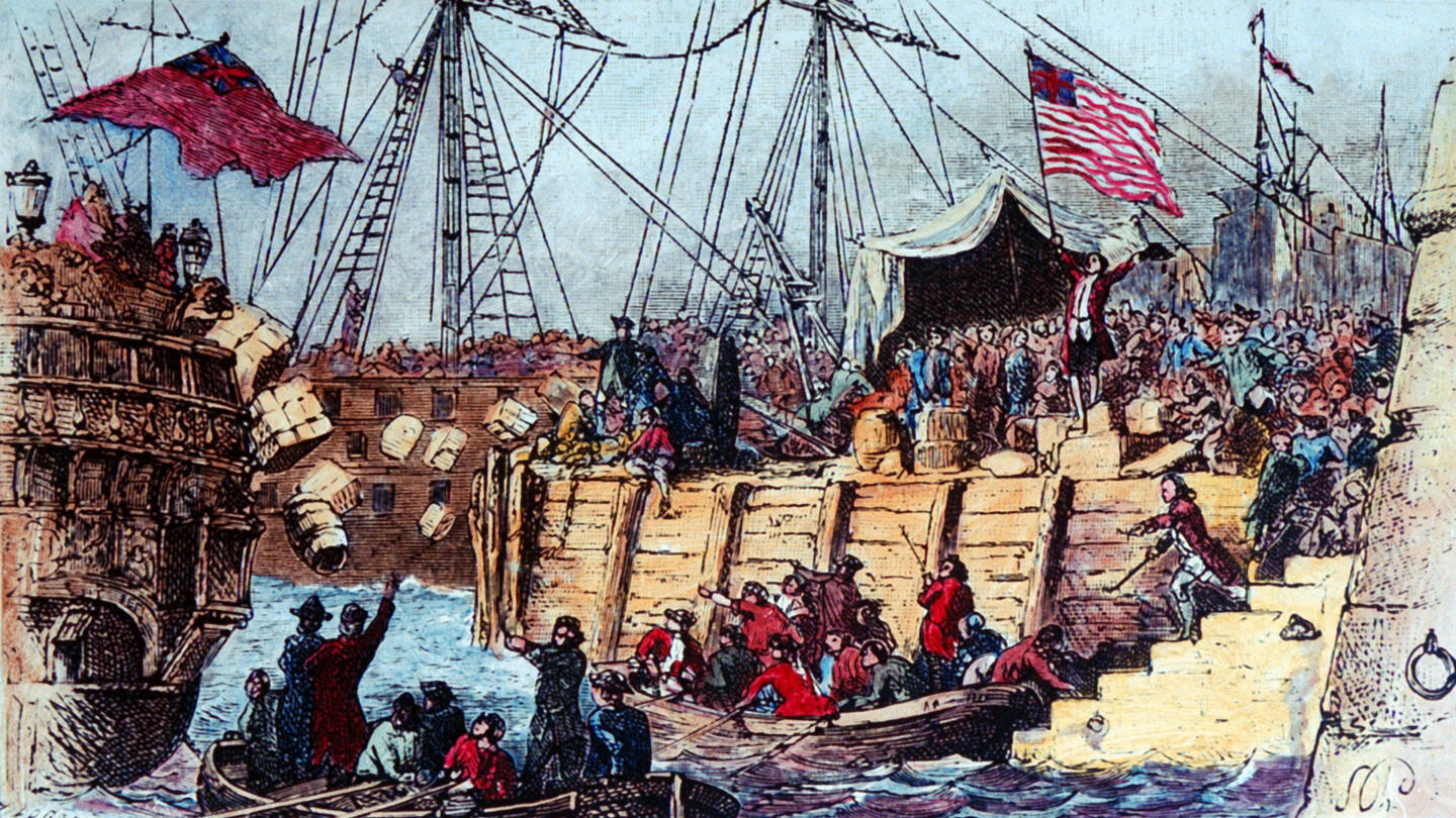 The Boston Tea Party - This Day in History