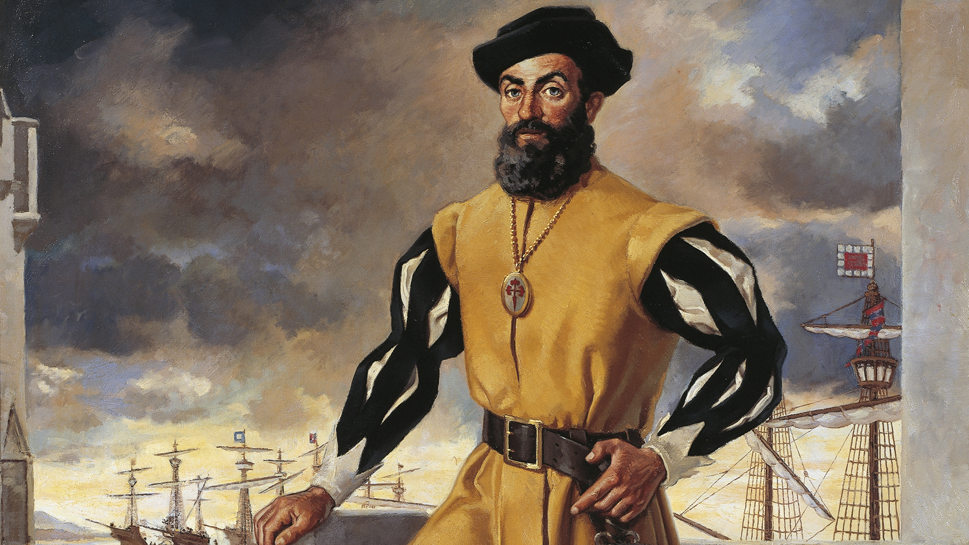 21 October 1520: Magellan finds the path to the Pacific