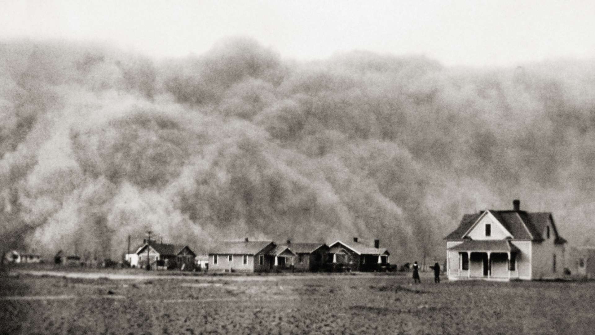 great depression dust bowl families