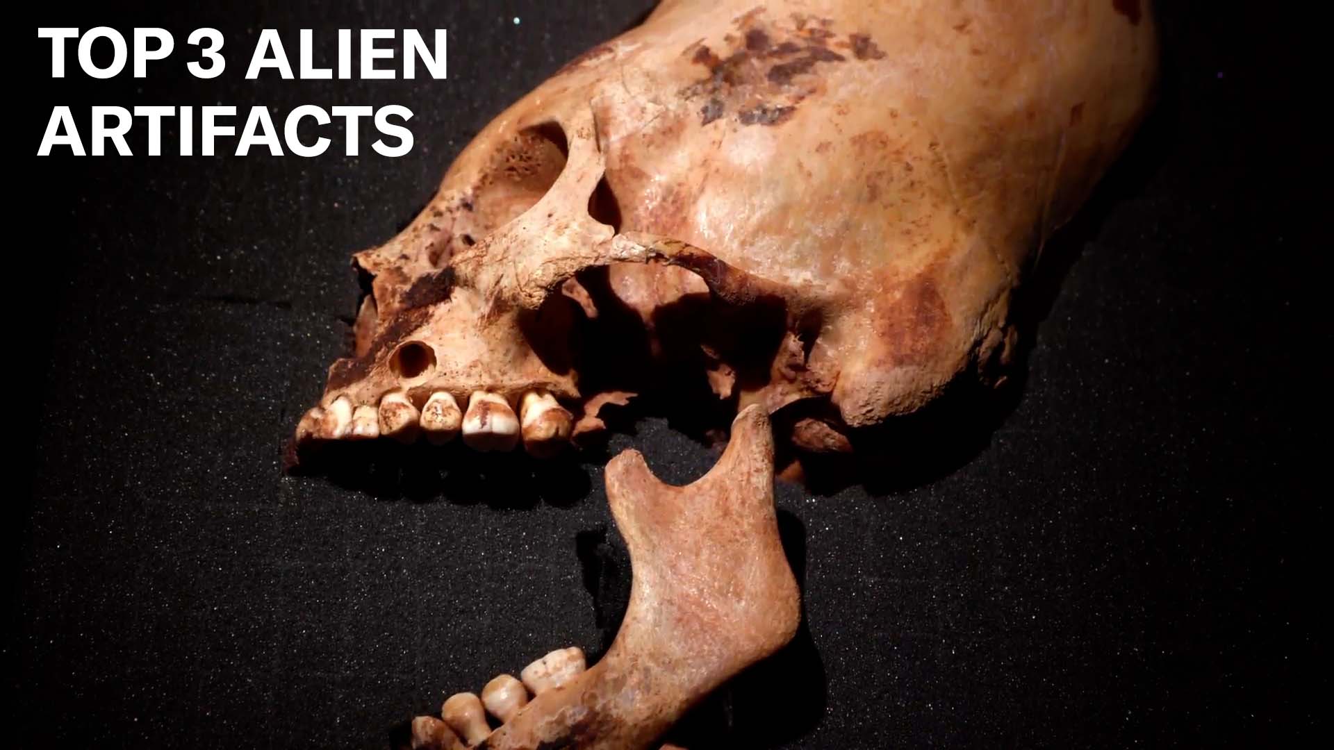 3 RARE ALIEN ARTIFACTS REVEALED