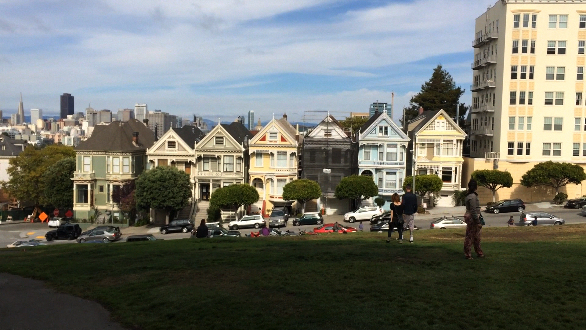 On the Road with Libby O'Connell: Alamo Square, San Francisco