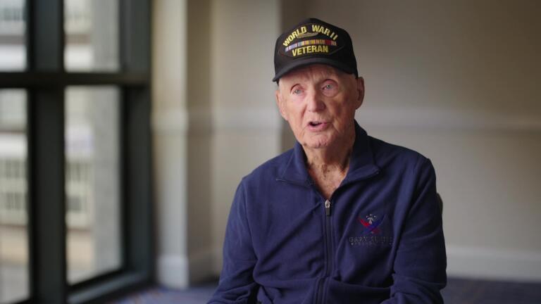 U.S. Navy Veteran Charles Brooking talks on World War II Enemies thumbnail