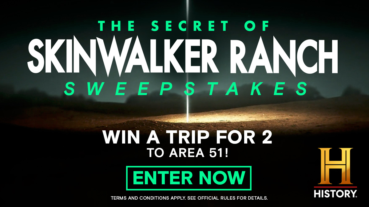 The Secret of Skinwalker Ranch Sweepstakes