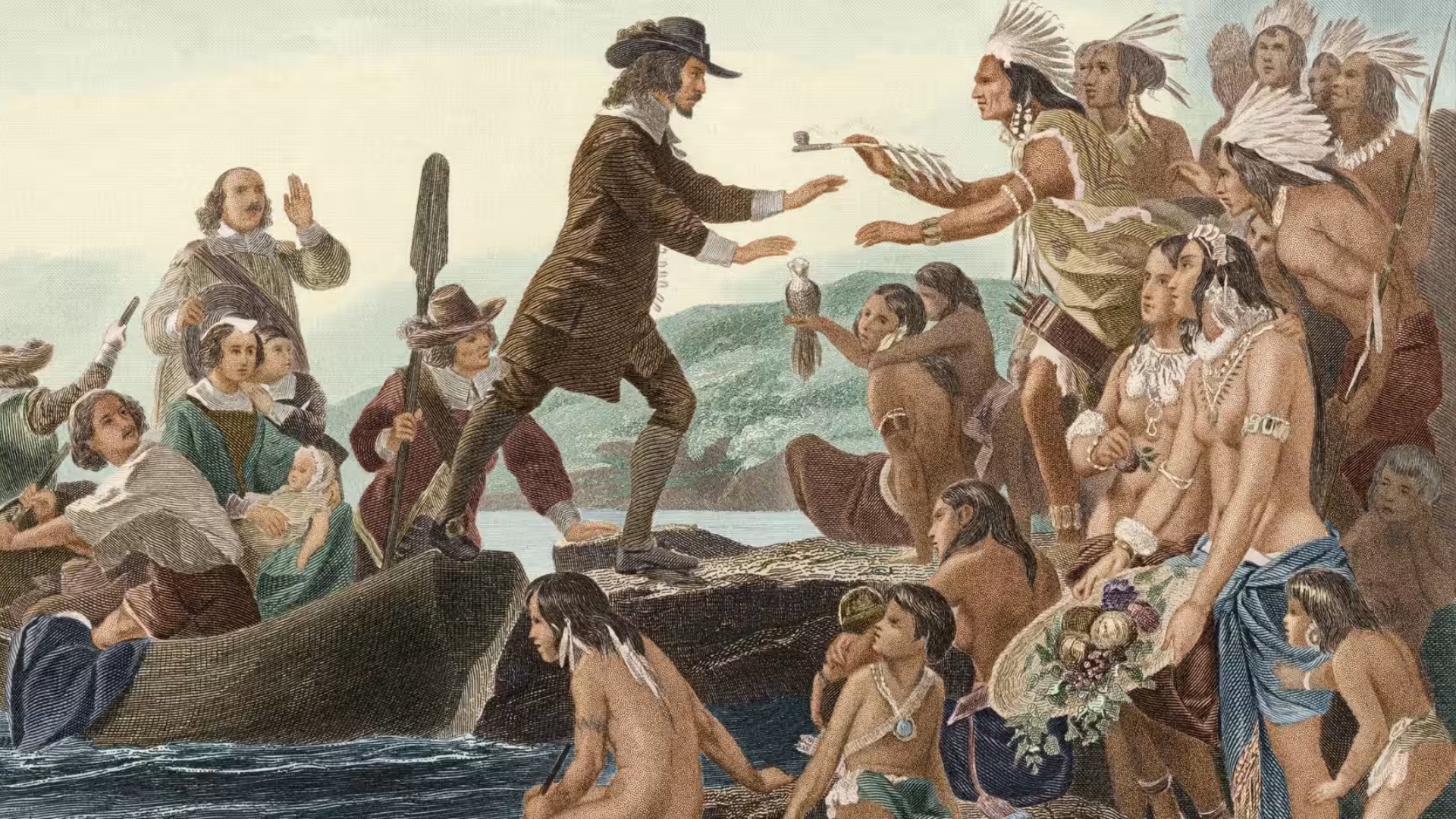 a depiction of the wild west